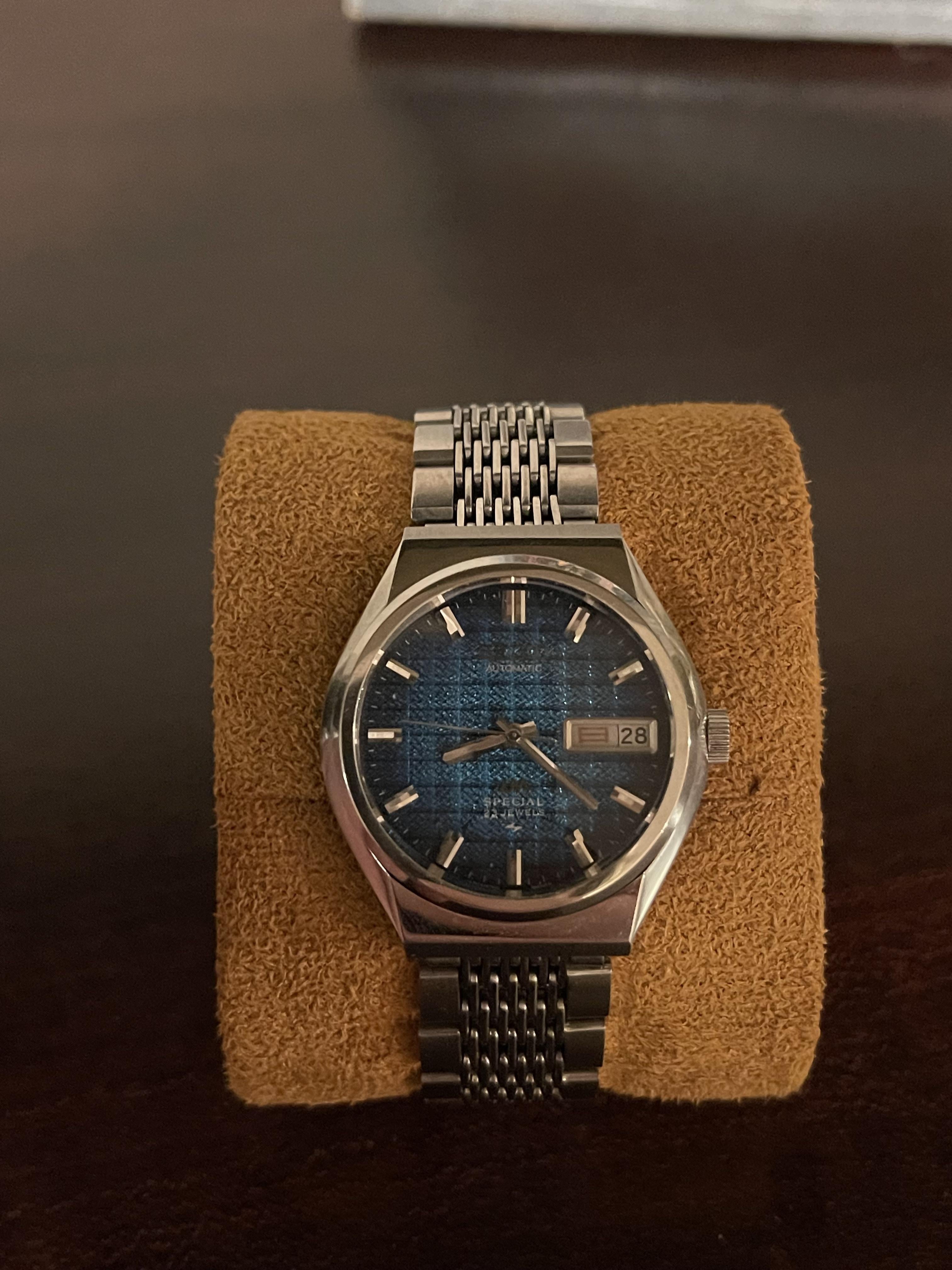 WTS] 1974 Seiko Lord Matic “Blue Samurai Quilt” | WatchCharts