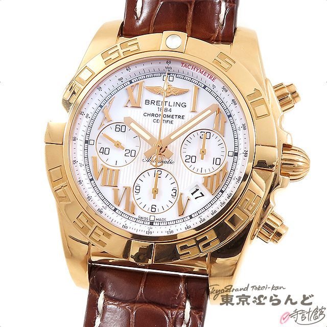 Breitling Chronomat 44 watch watch men's automatic winding K18PG