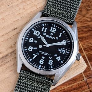 Seiko Military Field JDM Quartz Watch 7N42-8260 (SBCA001