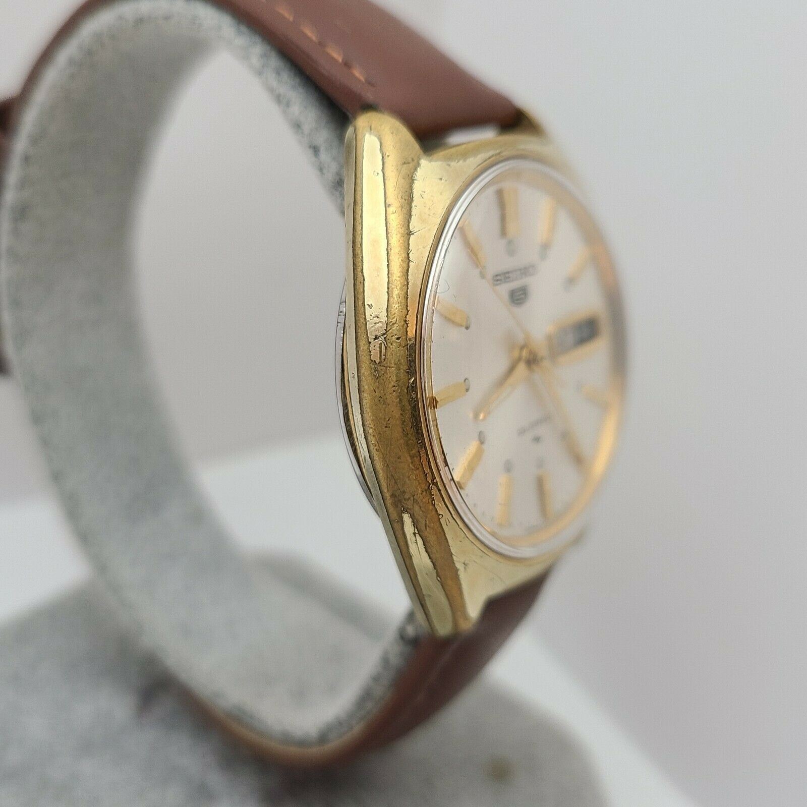 Vintage SEIKO 5126-8010 Men's Automatic watch 23Jewels day/date