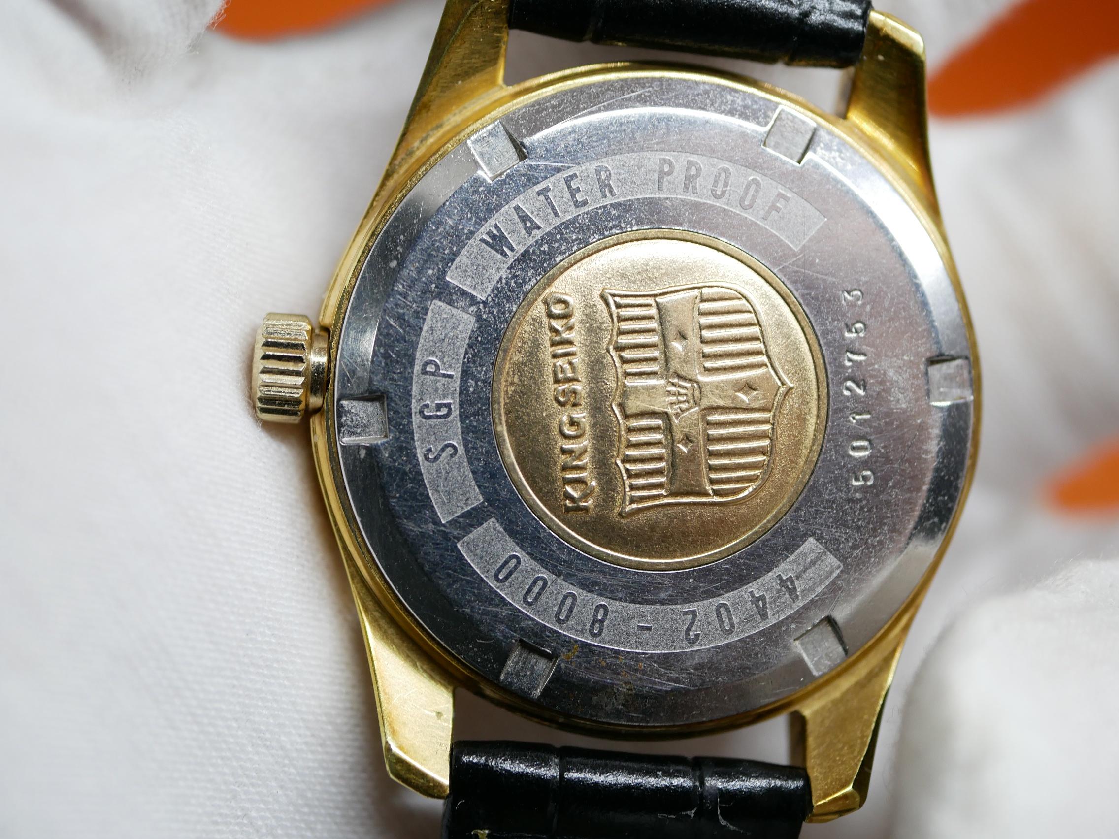 WTS] 1966 King Seiko 35.5mm Manual Wind 4402-8000 (Gold Medallion