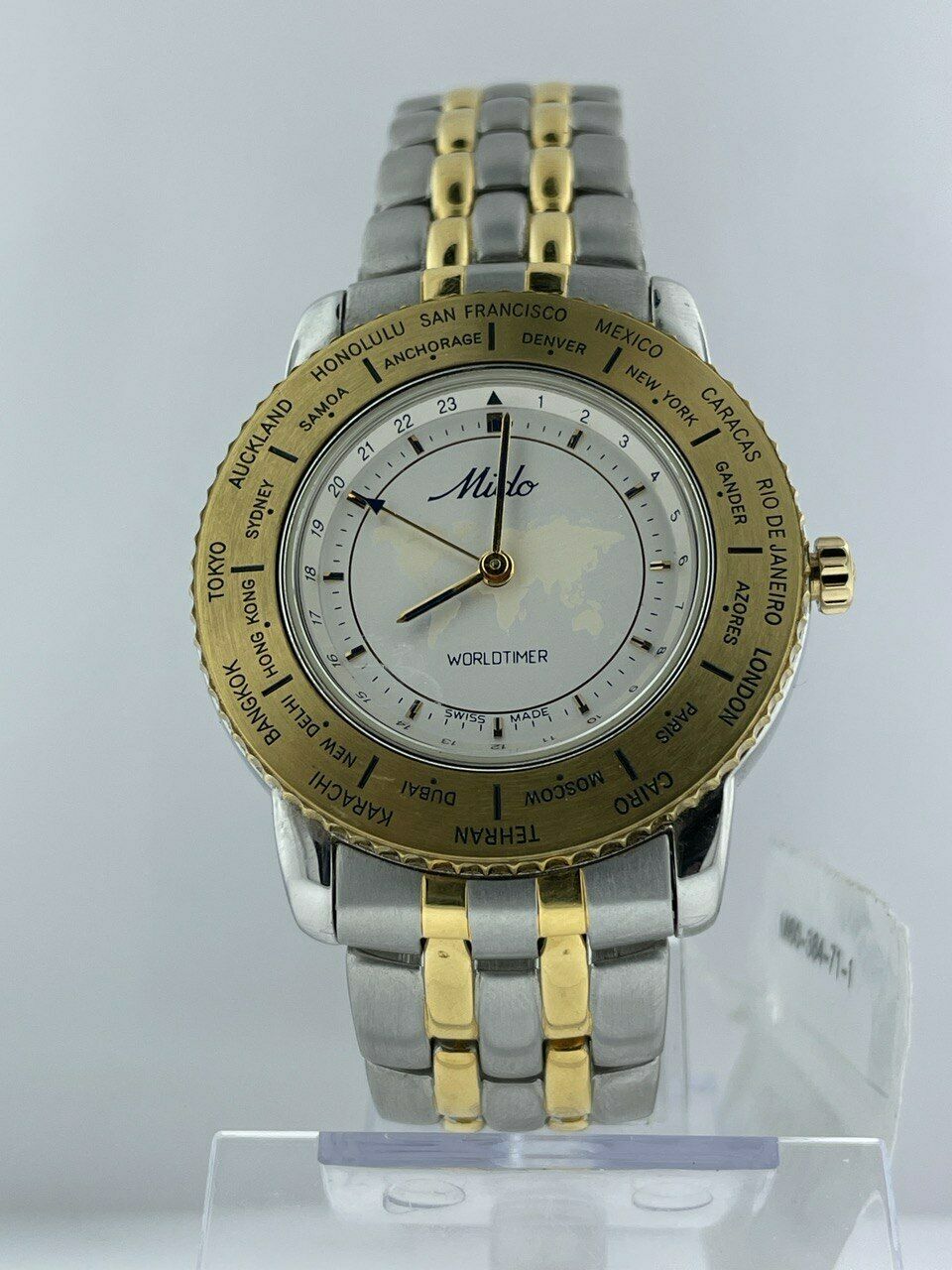 Store Display Model Mido Worldtimer 5200 Men's Quartz Watch