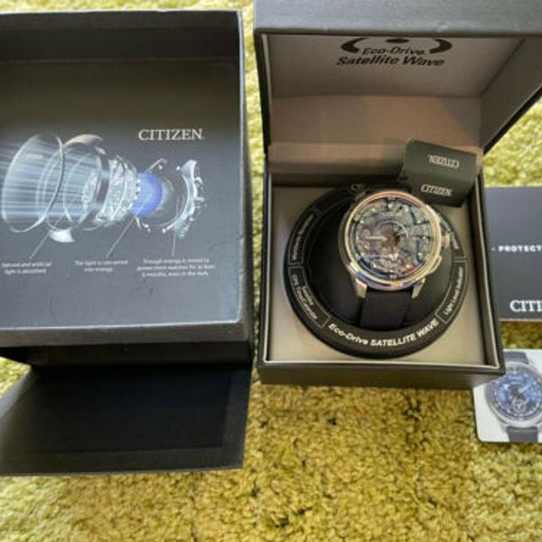 Citizen Satellite GPS Wave F900 Blue Dial Limited Edition Men's Watch ...