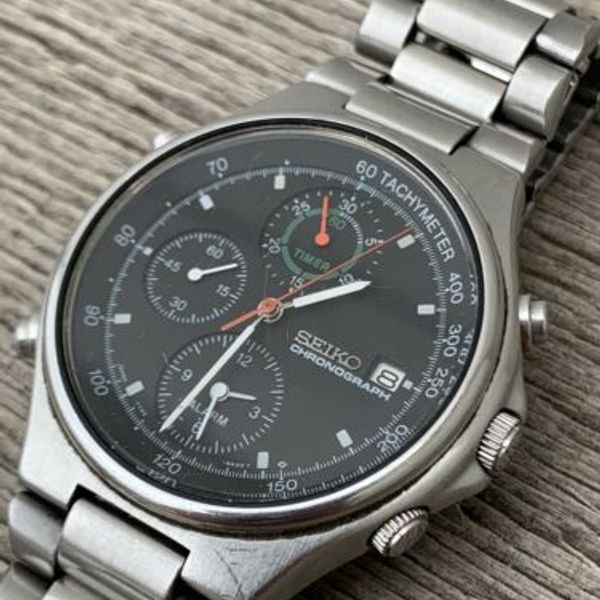 Rare 1988 Vintage JDM Seiko SBBR003 7T42-6A10 “Speedmaster