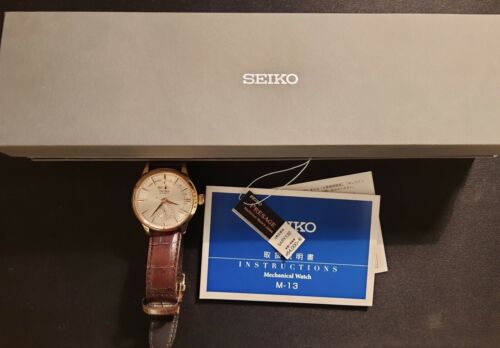 SEIKO Presage SARY 132 Automatic Gold Boxed | WatchCharts