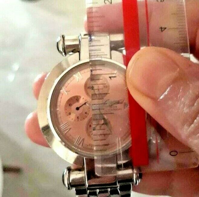 CHOPARD Geneve Chronograph Women's Watch Swiss Made Japan