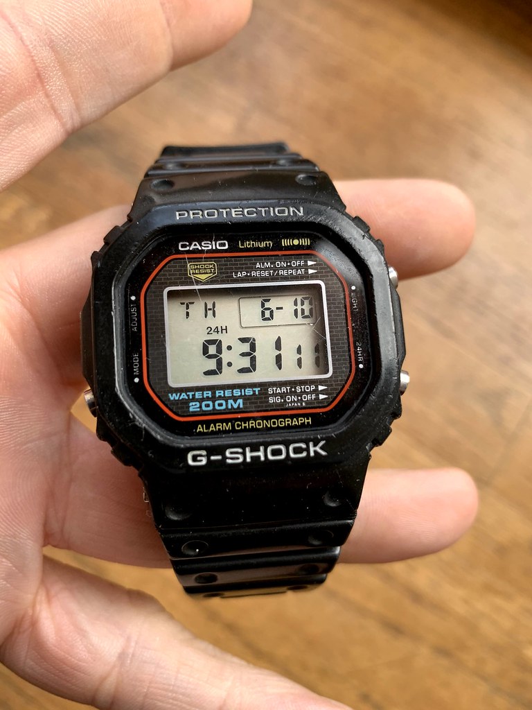 FS All Original 1983 Casio G SHOCK DW 5000C 1A 240 Japan B 1st Generation Rare Offers welcome. WatchCharts Marketplace