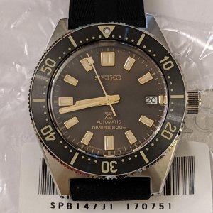 FS: Unworn Seiko Prospex SPB147 SBDC105 62MAS Dive Watch Gilt Dial