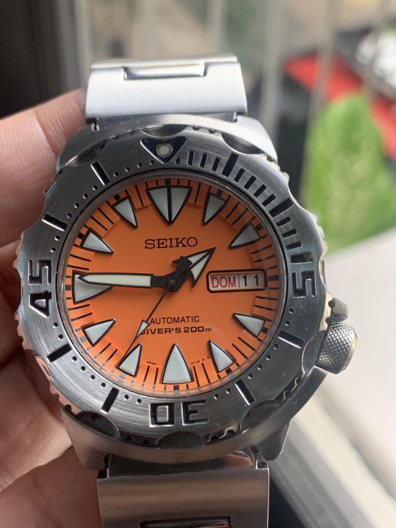 WTS Seiko Gen 2 Orange Monster SRP309 Full Kit 390