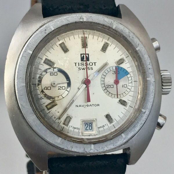 Cadran Chrono Vintage Desotos 29,5 Mm - État Impeccable Pour Valjoux 7734