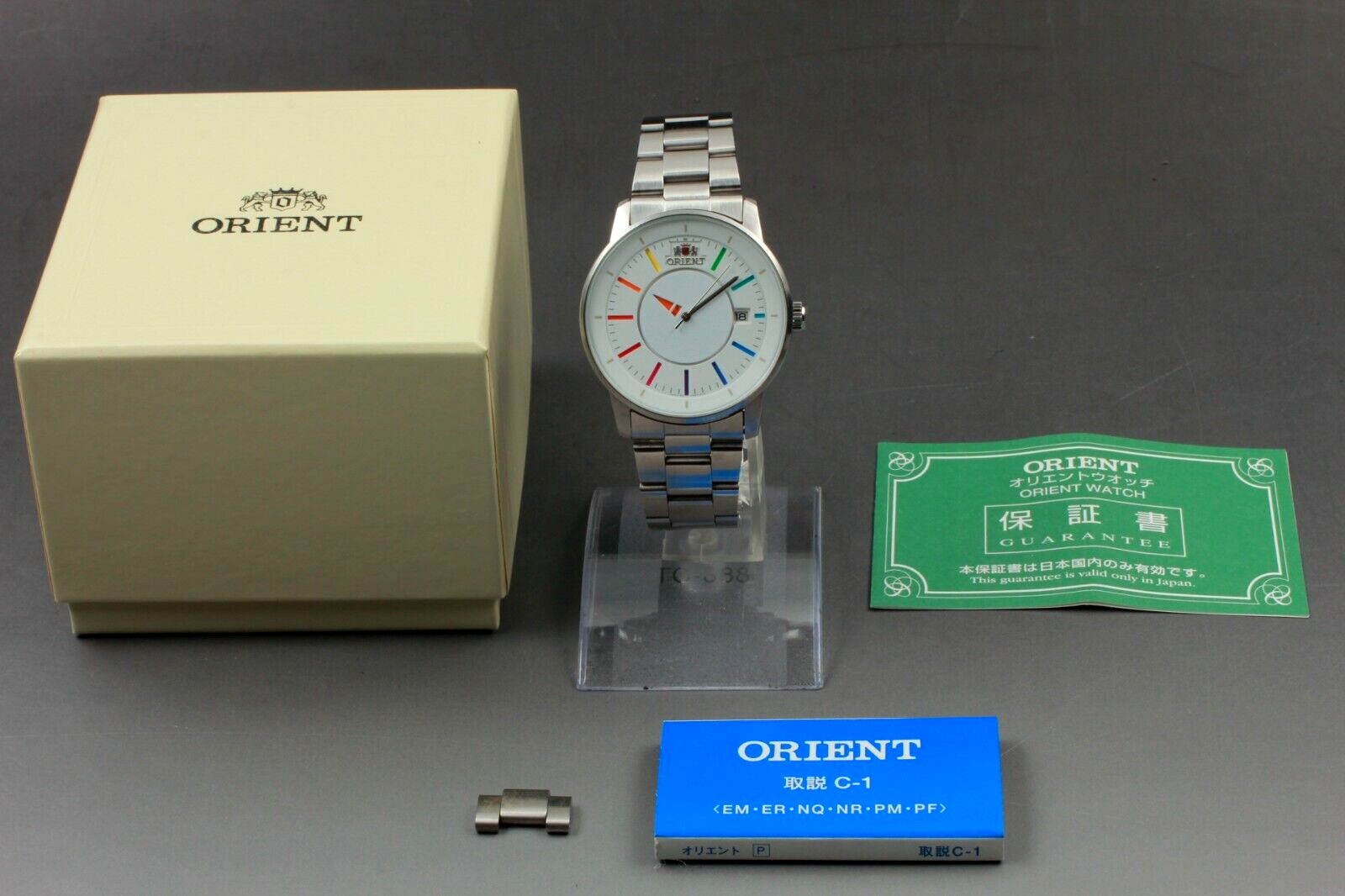 EXC+5 BOX】 ORIENT ER02-CA-B CA Rainbow Disc Automatic Men