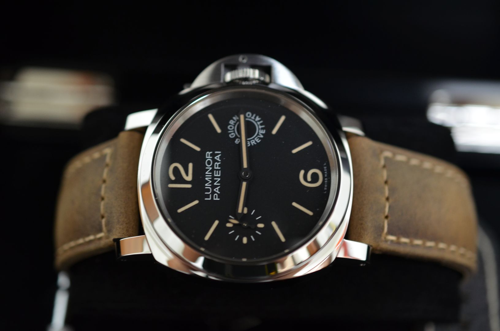 FS BNIB Panerai 590 Q Series Luminor 8 Giorni Brevettato