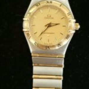 Omega Constellation 6552/864 Ladies Watch 18k Bezel & Stainless