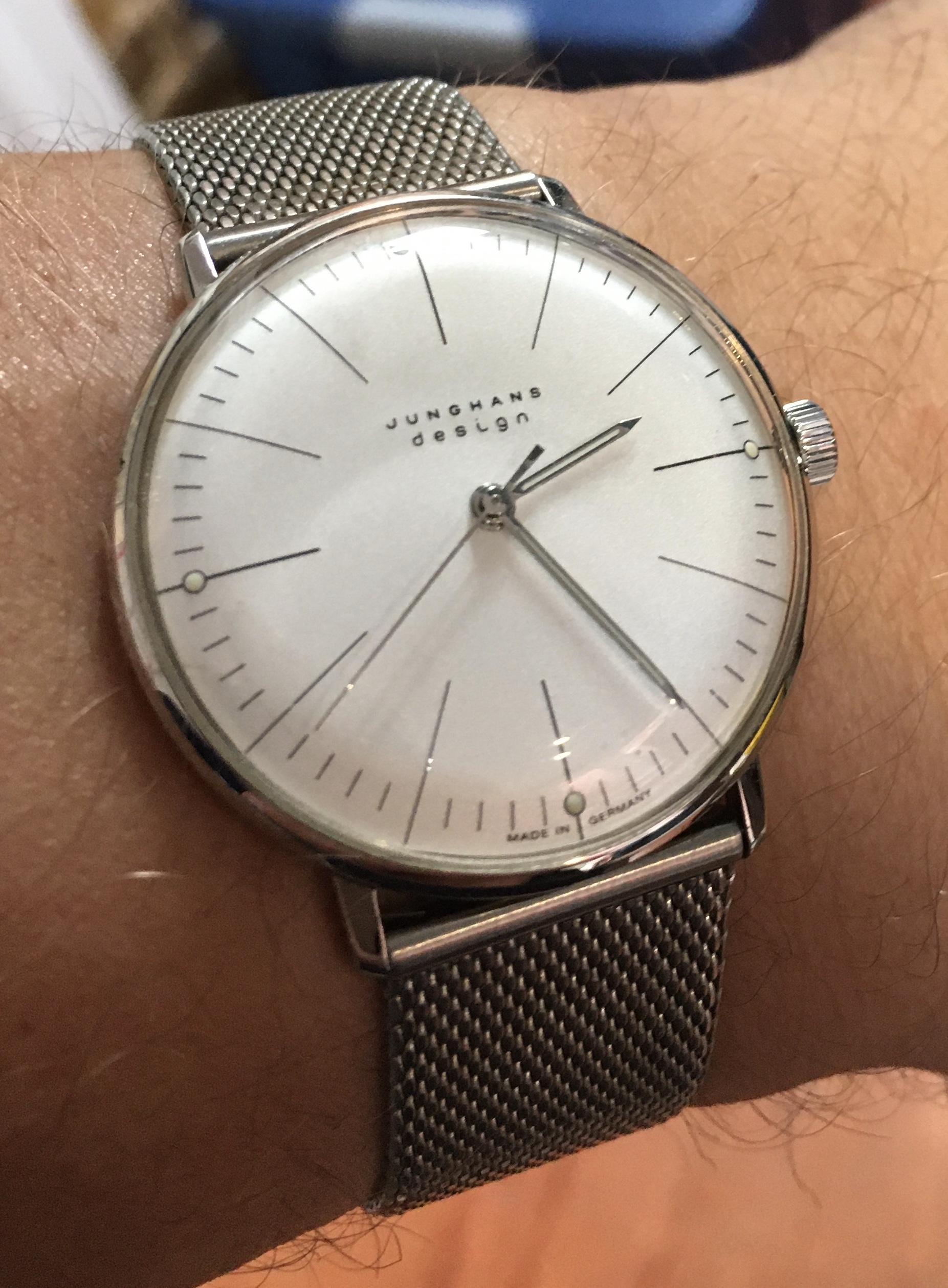 Junghans Max Bill 34mm Hand-Wind | WatchCharts Marketplace Junghans Max Bill 34mm Hand-Wind | WatchCharts Marketplace
