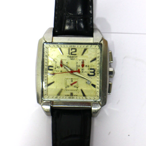 TISSOT クロノグラフ　オーウェン Rare Tissot Quadrato watch chronograph swiss dial owen
