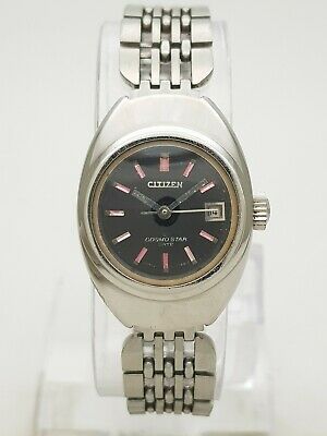 CITIZEN Cosmo Star DATE Manual Women's watch Free Shipping