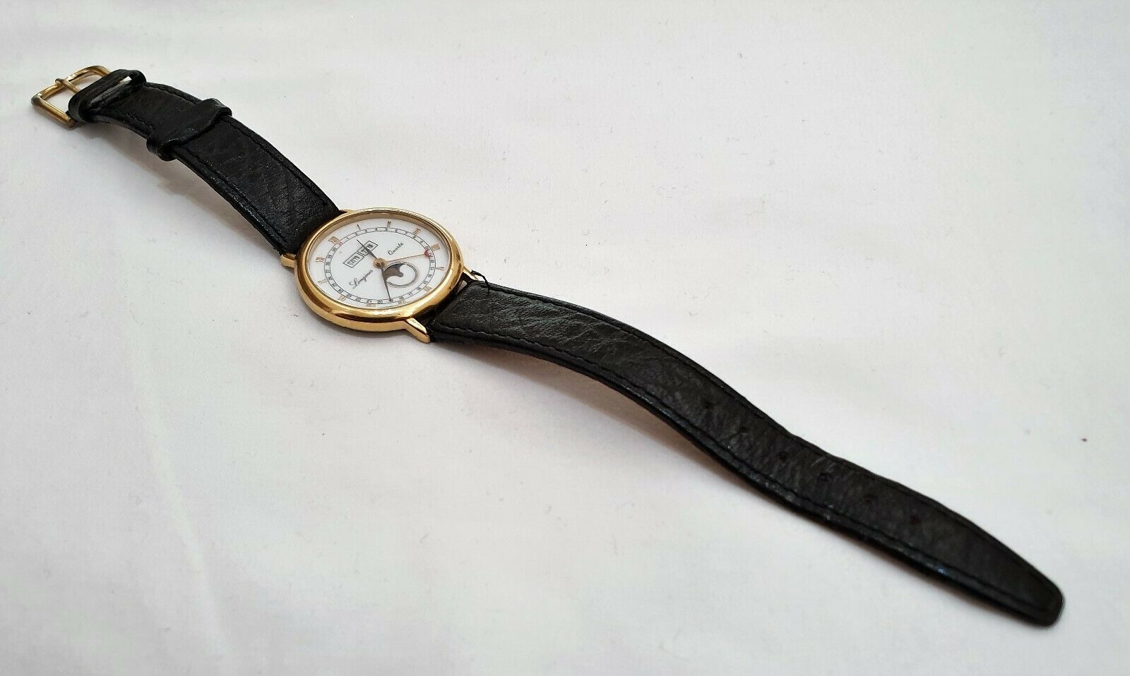 Longines Charleston 5221 4 Rare Multi Calendar Moon Phase Watch