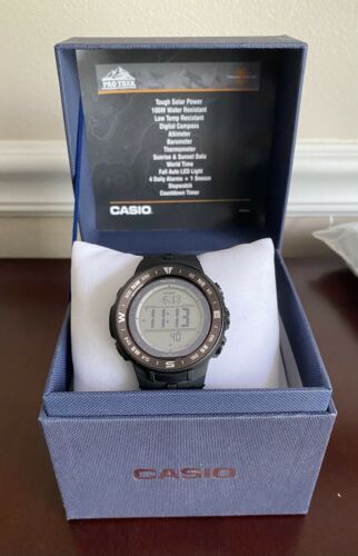 New In Box Mens Casio Pro Trek Watch Model 3443 PRG 330