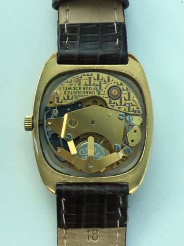 Vintage Gold Plated Tissot Stylist Early Quartz Cal 2031 Watch