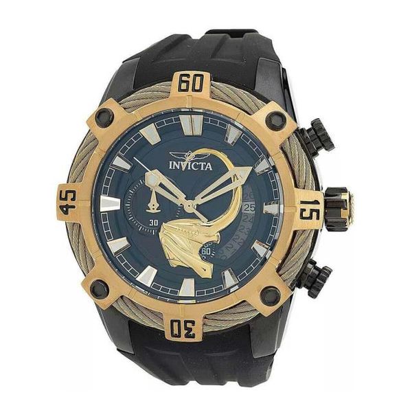 Invicta accessory watch Invicta Men's Watch Marvel Loki Chrono Black