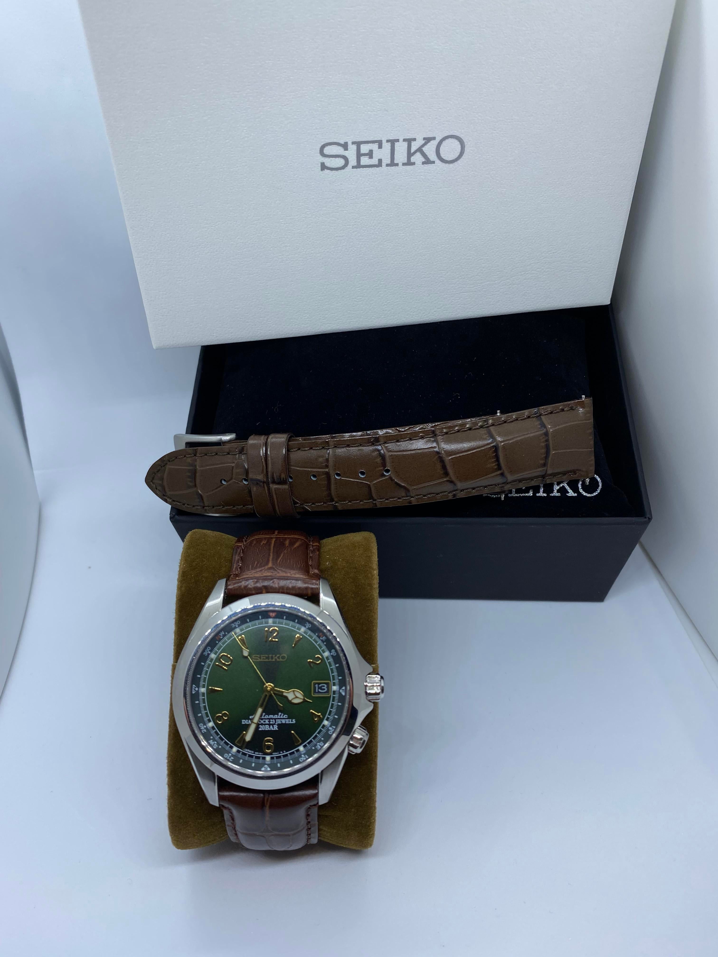 WTS] Seiko Alpinist SARB017 (box papers tags OG strap) | WatchCharts
