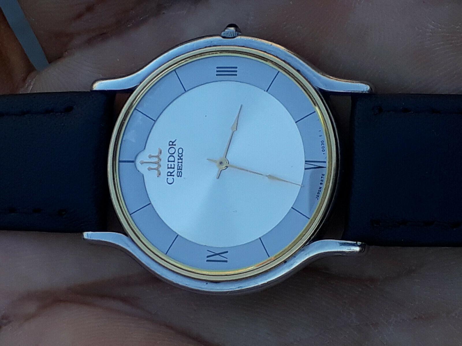 SEIKO CREDOR 18K BEZELクォーツ