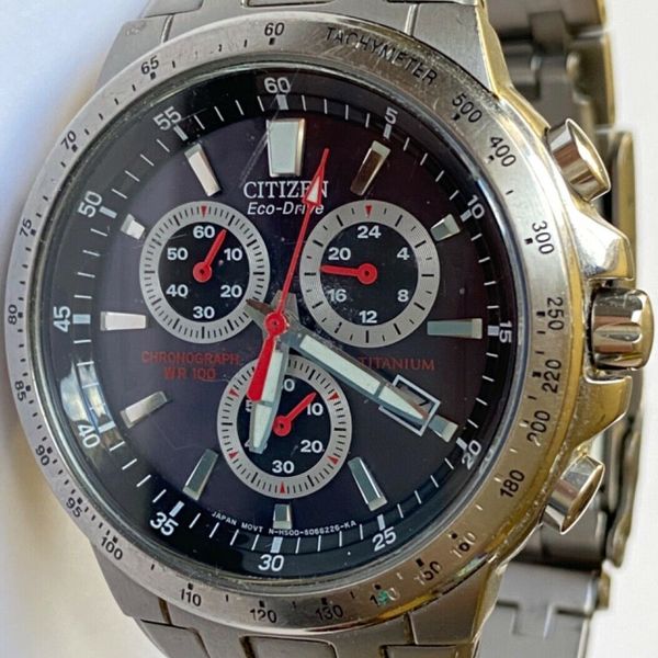 Citizen EcoDrive Titanium H500S040370 Chronograph WatchCharts