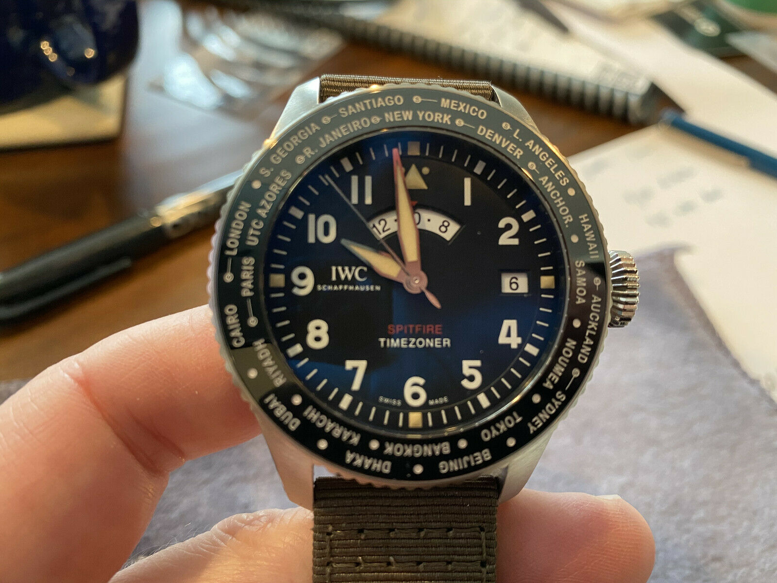 IWC Big Pilot Timezoner The longest flight IW395501