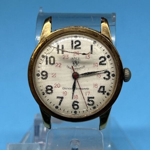 Vintage Ball Official Standard Trainmaster Automatic 25 Jewel Railroad ...