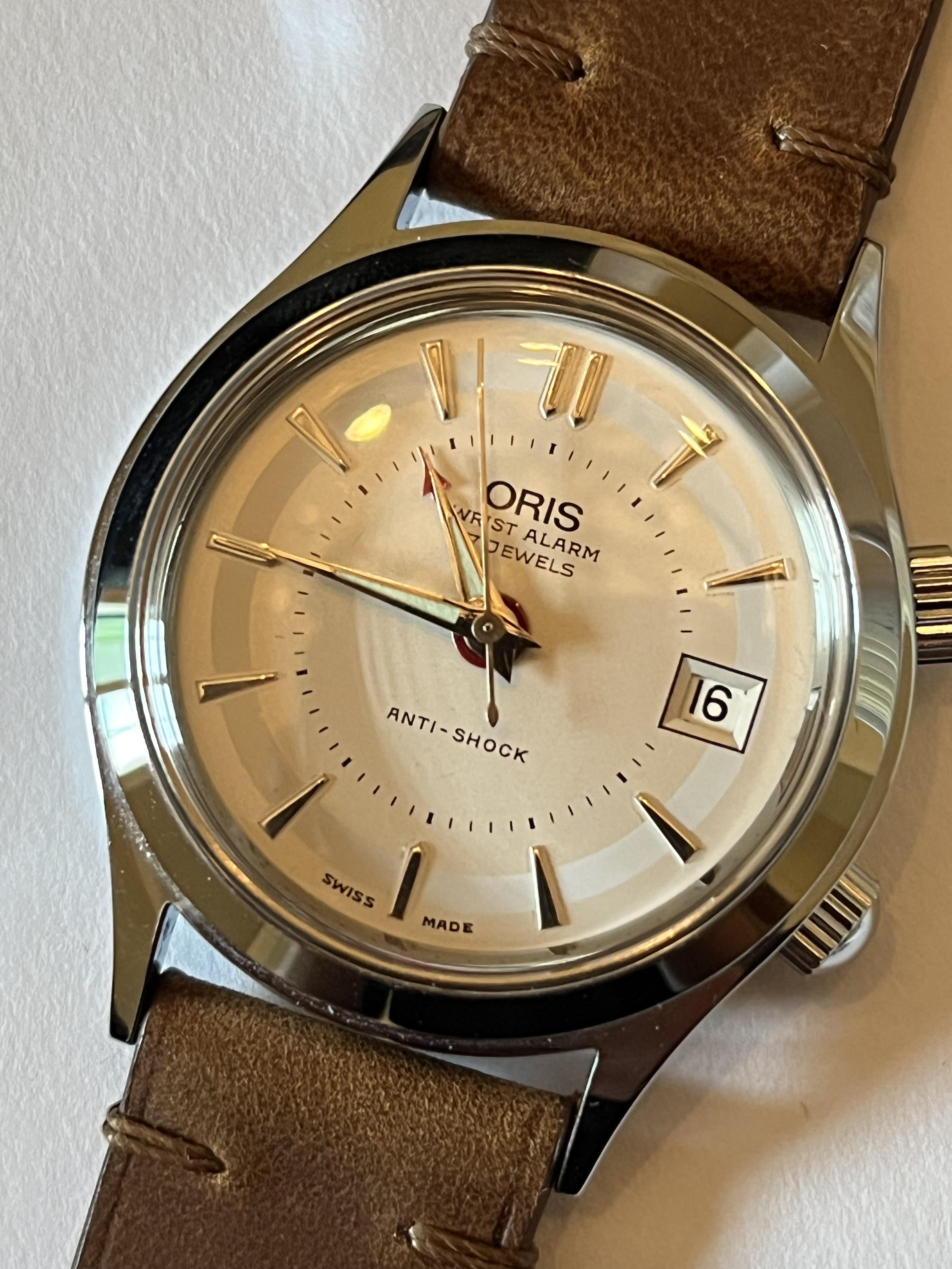 WTS Oris wrist alarm NOS WatchCharts