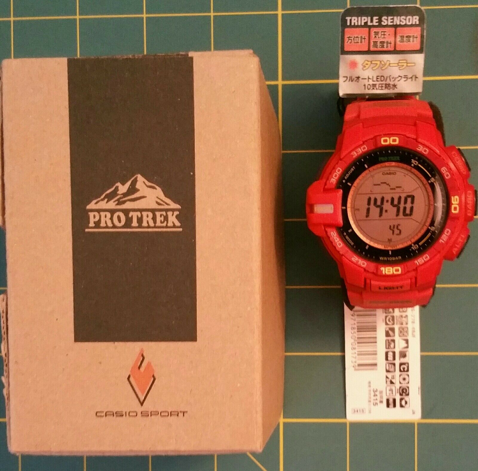 Casio Protrek Prg 270 4ajf Excellent New Condition Watchcharts