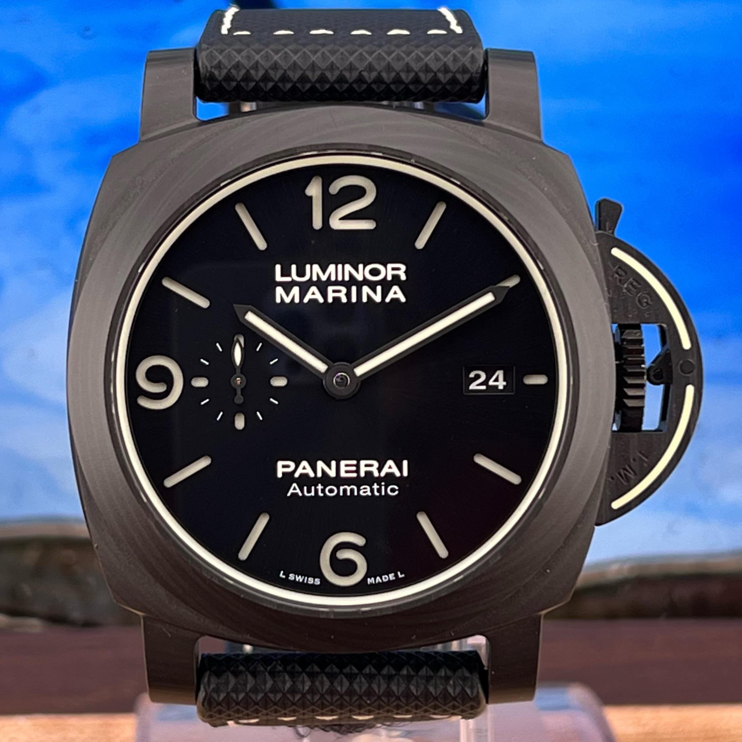 WTS Panerai PAM01118 Carbotech 1950 3 Day Luminor 44mm 70 Year