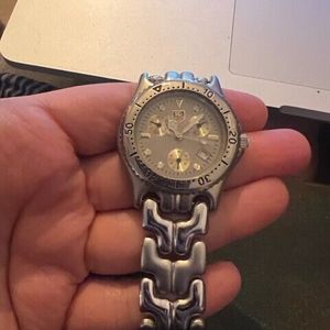 Tagheuer 97675 Women's Watch 100M Silver Original Wristwatch