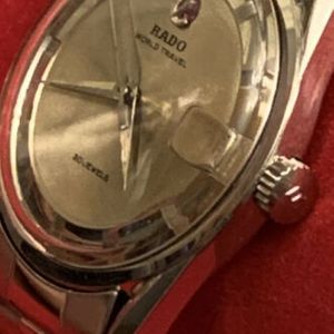 Vintage Rado World Travel Automatic Wristwatch 30 Jewels Swiss