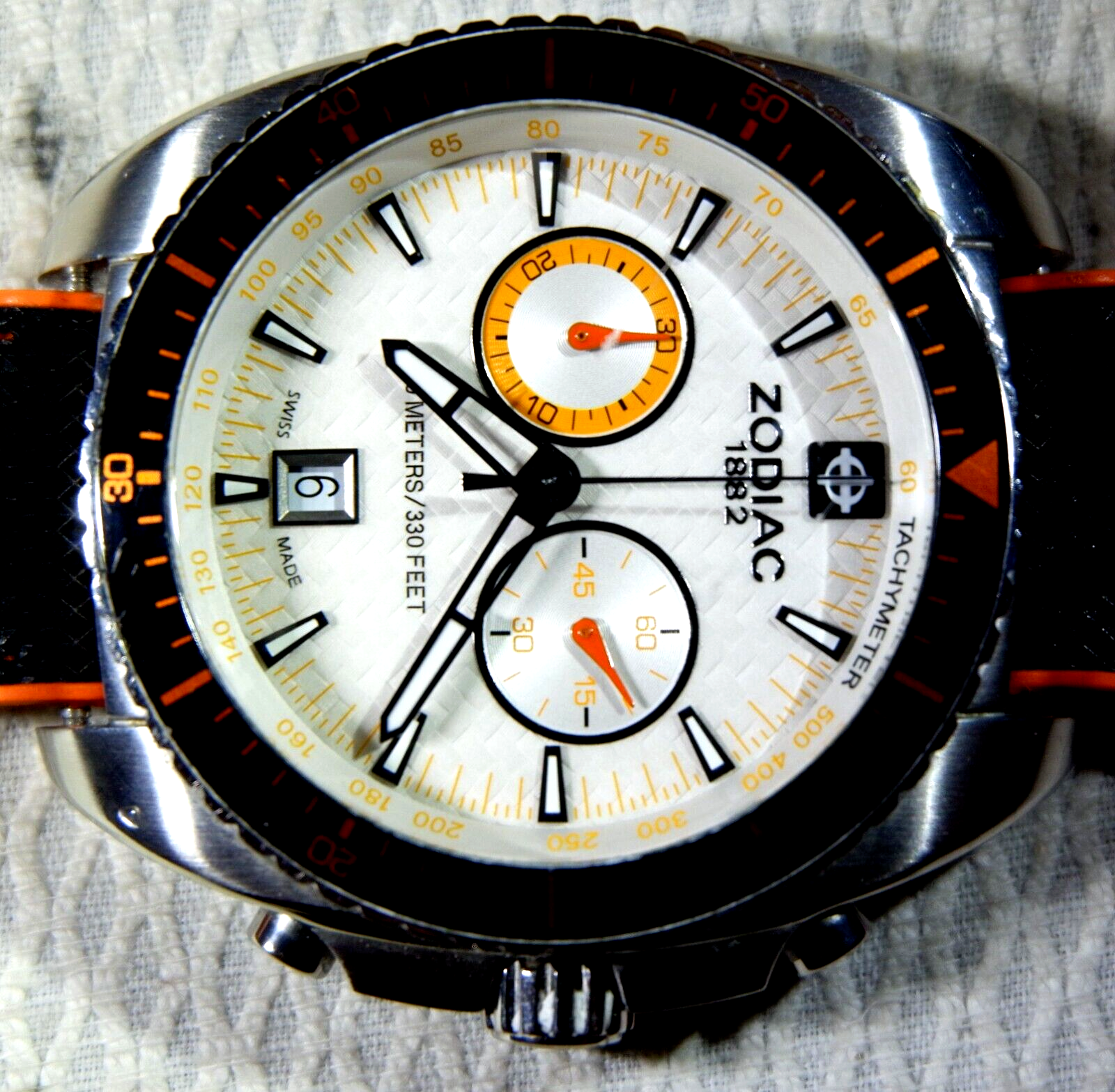ゾディアック　zodiac スピードドラゴン　SPEED DRAGON ZODIAC VINTAGE SPEED DRAGON ZO5532 ALARM CHRONOGRAPH QUARTZ