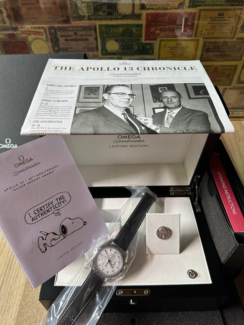 Omega apollo 13 45th anniversary hot sale