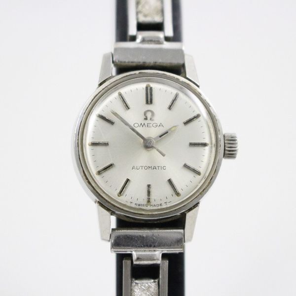 [Used] Omega Seamaster Round Type Ladies Watch Automatic winding 3 ...