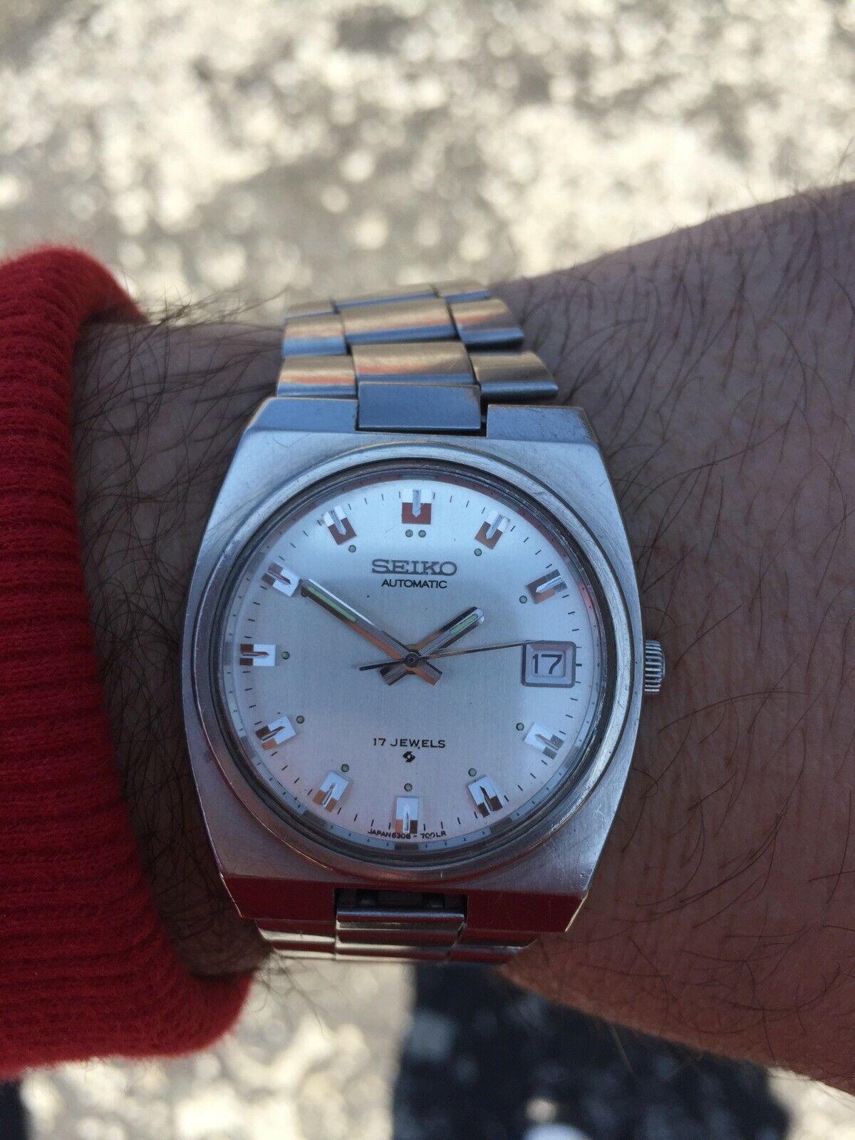 Vintage SEIKO AUTOMATIC 6308-7000 Watch 17 Jewels Orologio Montre Uhren |  WatchCharts