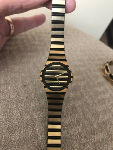 Piaget Quartz Watch Gold Tone Hong Kong Needs Battery