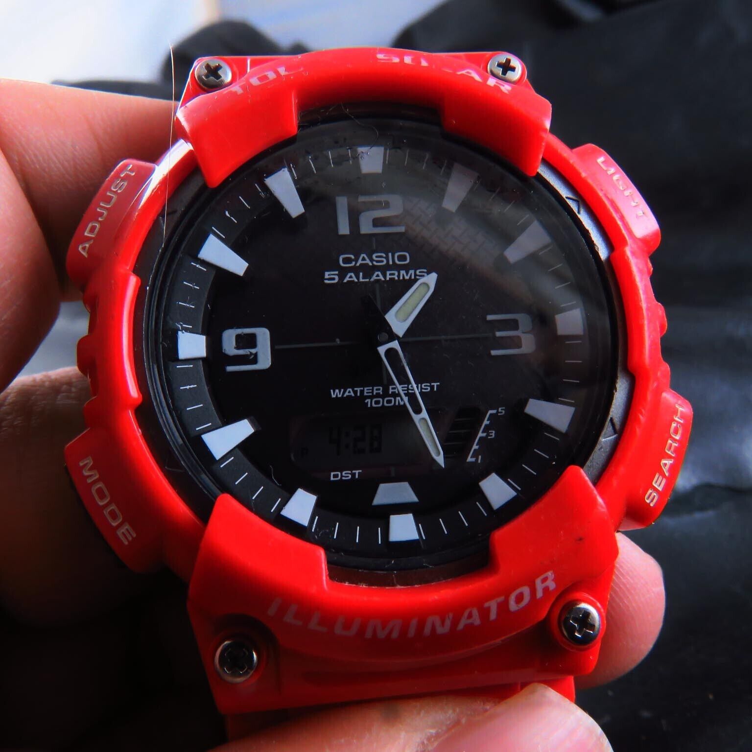 Casio 5 alarms wr100m cheap price