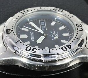 Seiko 5M63-0B30 SBCZ007 Blue dial Scuba 200m Diver Kinetic