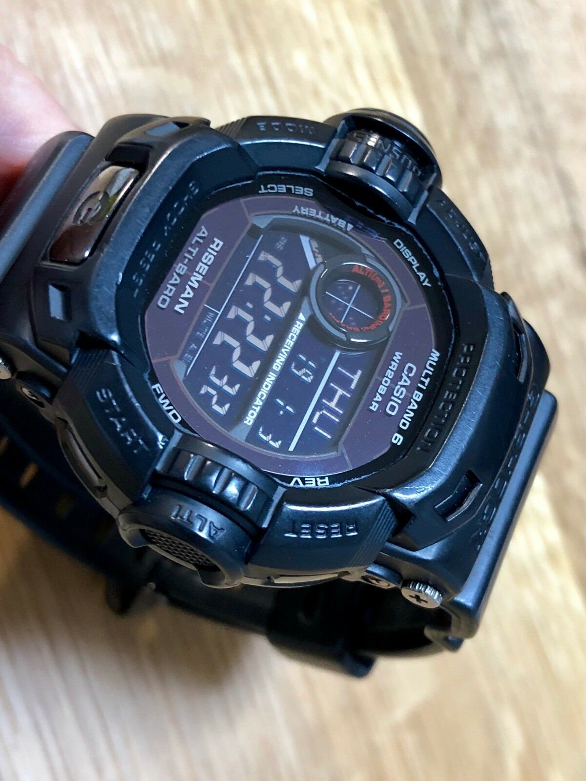 CASIO G-SHOCK RISEMAN ALTI-BARO 本体