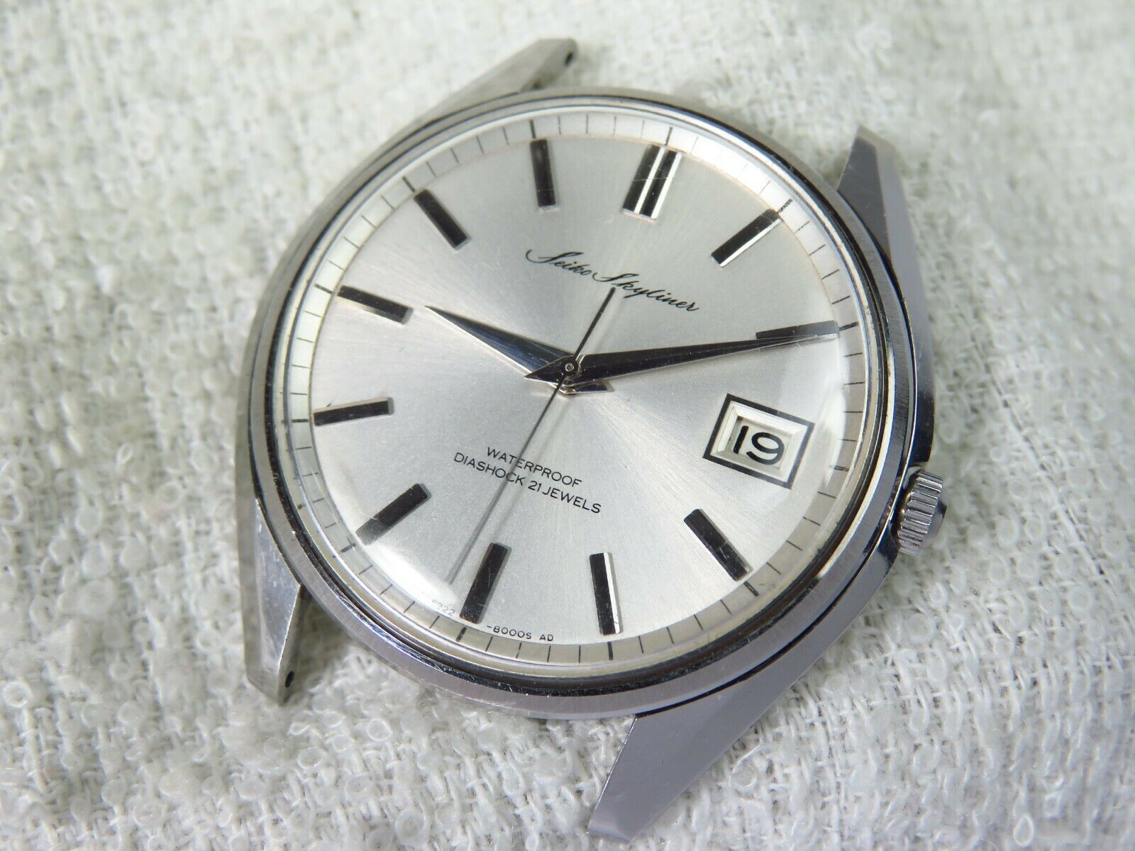 Vintage 1965 Seiko Skyliner Diashock 21 jewels watch( 6222- 8000