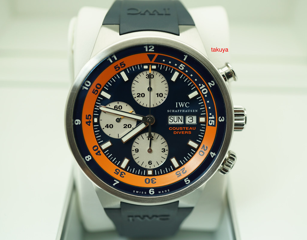 iwc cousteau chronograph