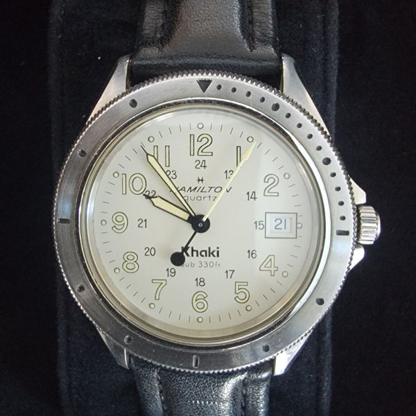 Vintage Hamilton Khaki Sub 330 ft Diver Men's Watch | WatchCharts