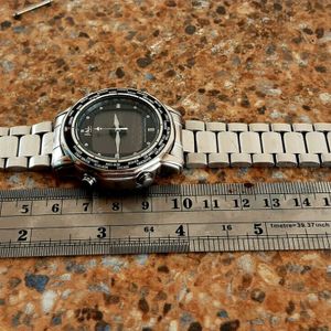 Seiko World Time Analogue Digital H022 6020 JAL Japan Airlines