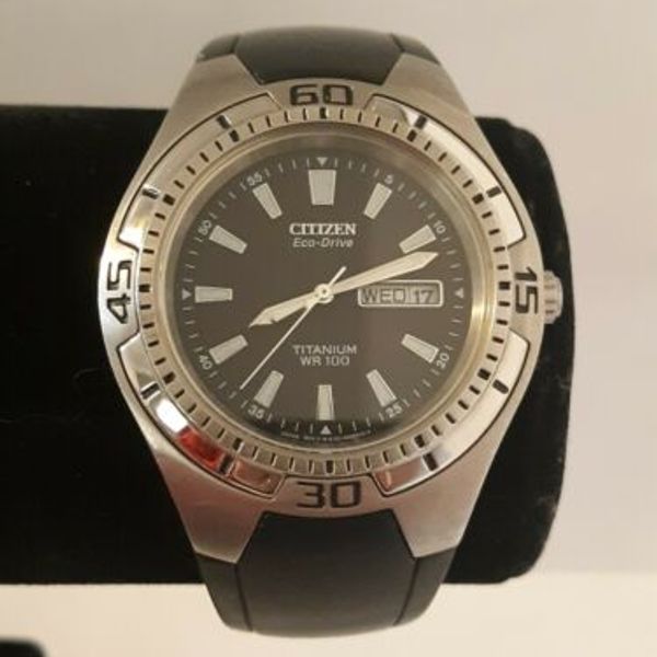 Citizen Eco Drive Day Date Titanium E101 K004438 WatchCharts