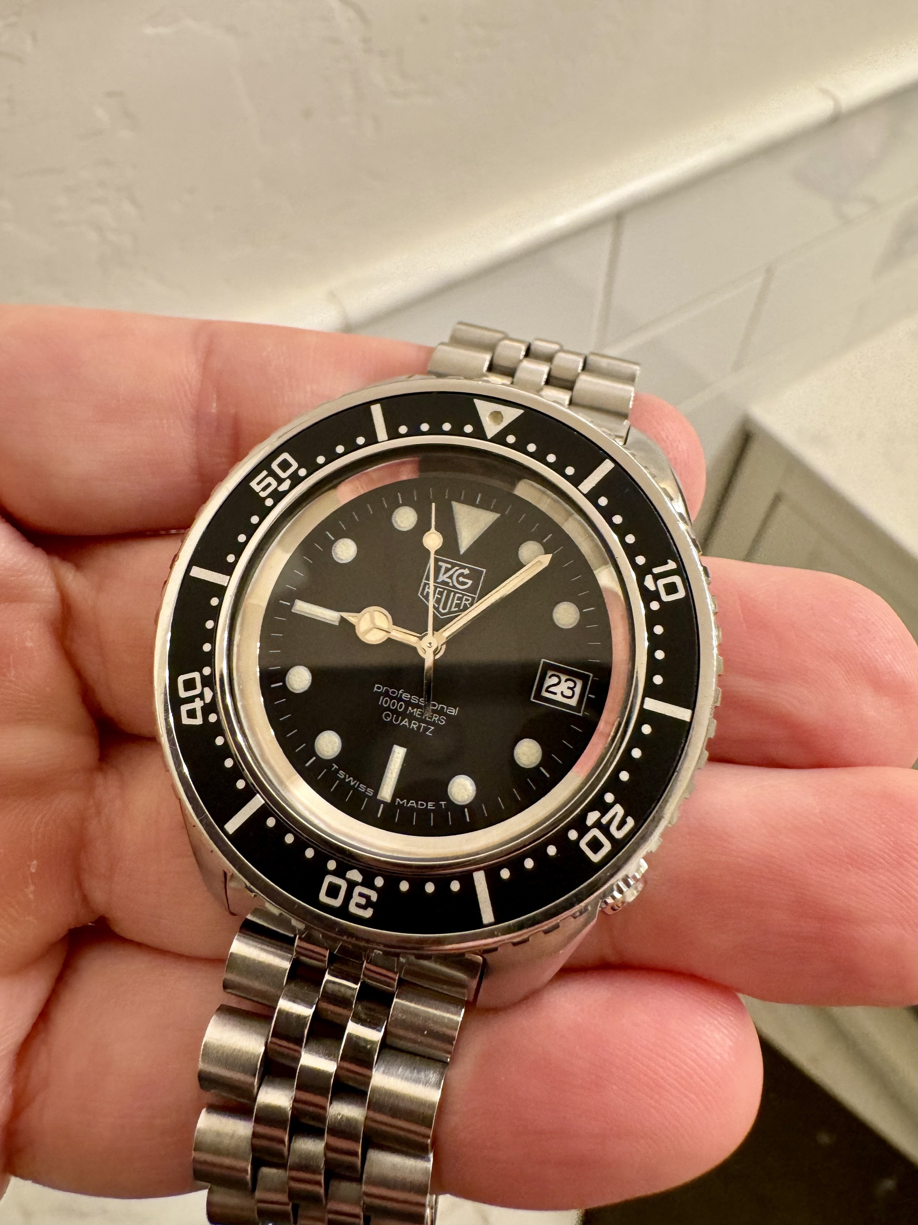 タグホイヤー TAGHEUER 980.023 1000シリーズ ディープダイブ 1000