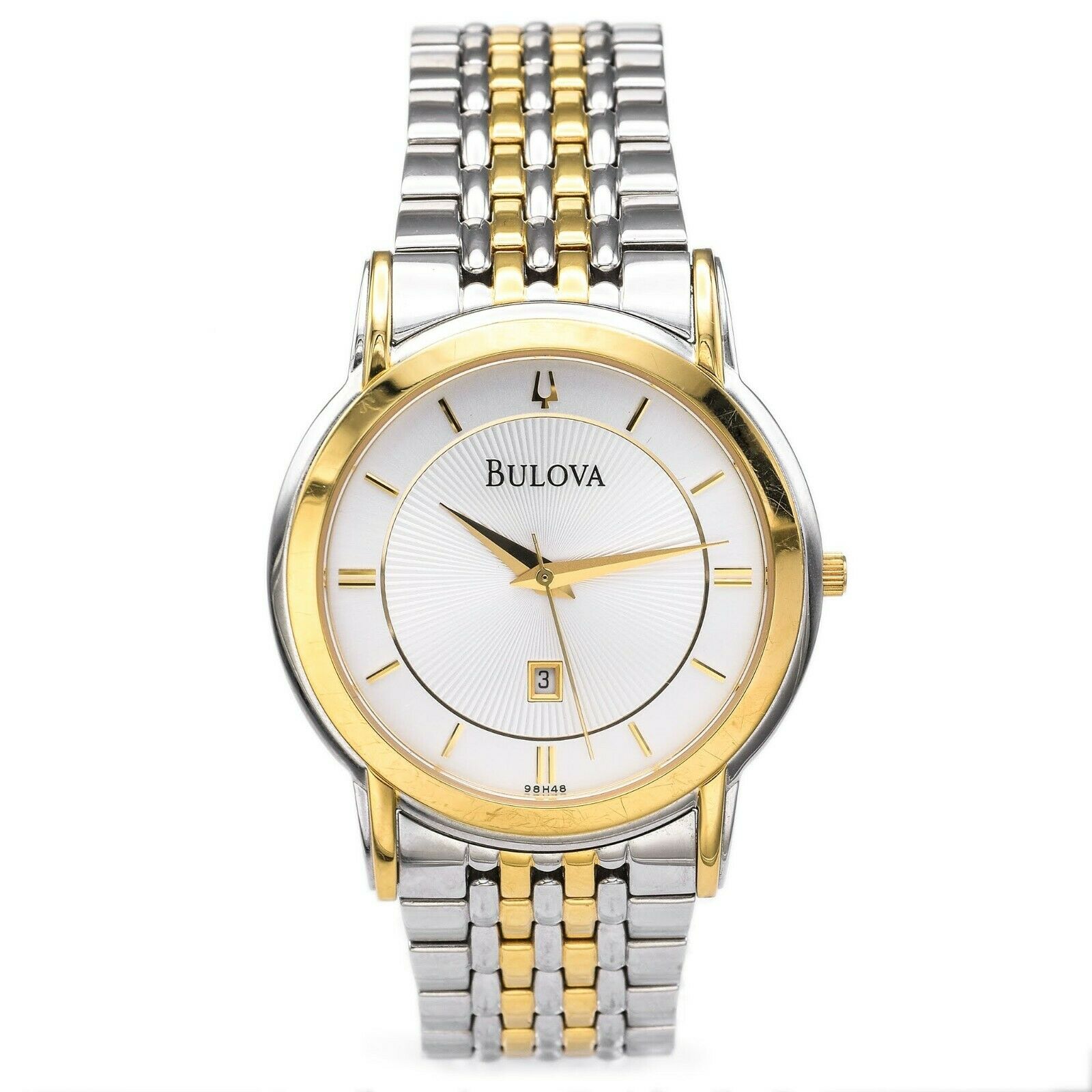 Bulova C976838 Two Tone Stainless Steel Men's Dress Watch