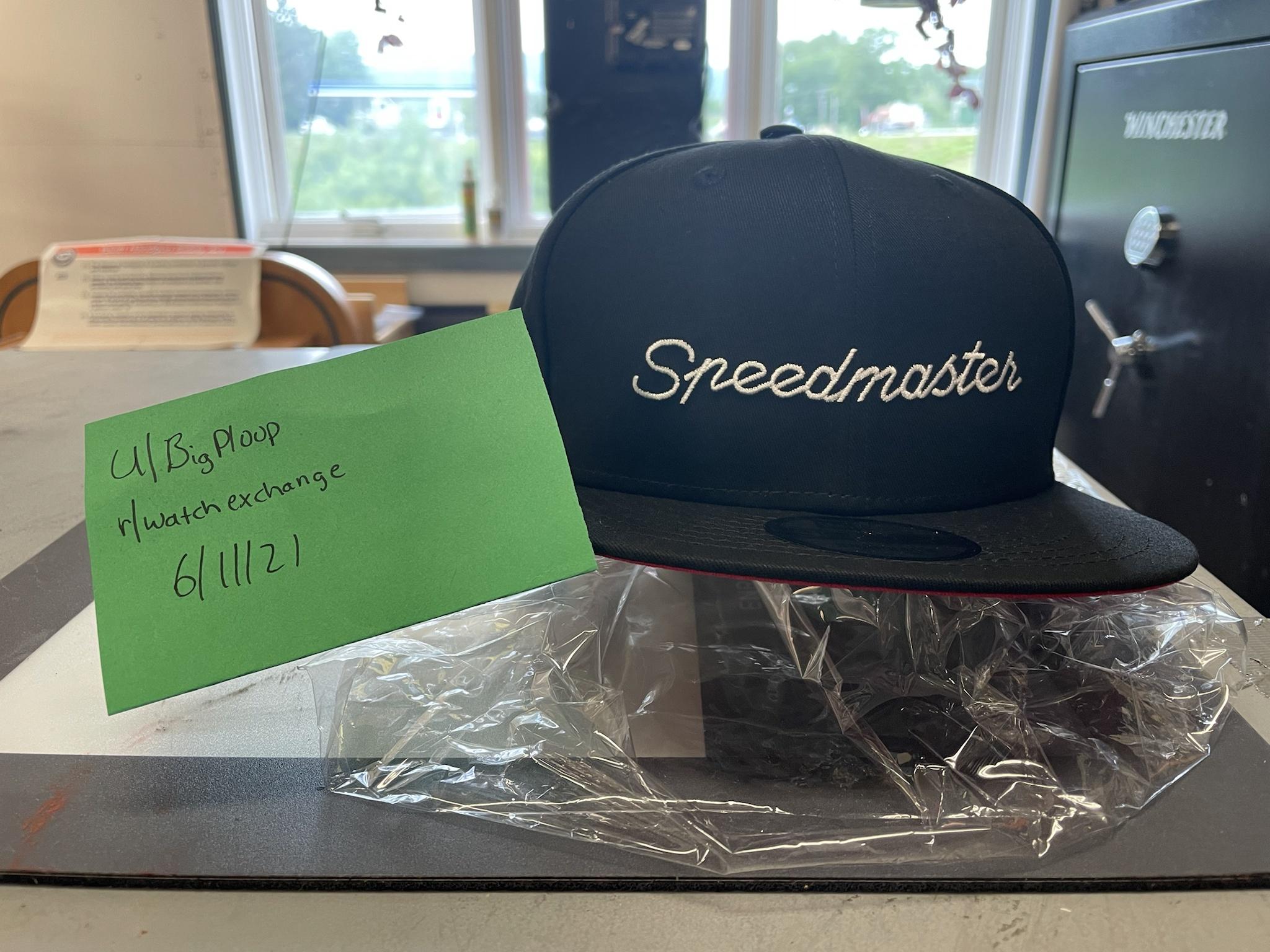 WTS New Era Omega Speedmaster SnapBack hat WatchCharts